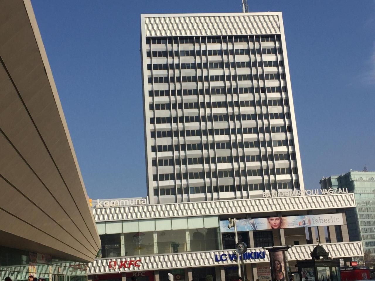 Demir Yol Plaza Hotel Baku Zewnętrze zdjęcie