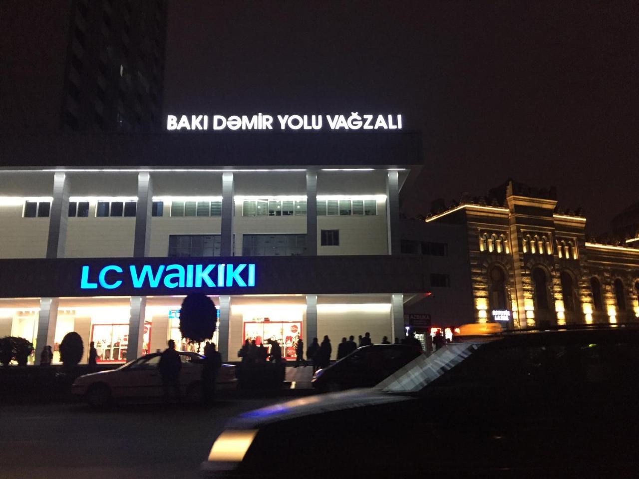 Demir Yol Plaza Hotel Baku Zewnętrze zdjęcie