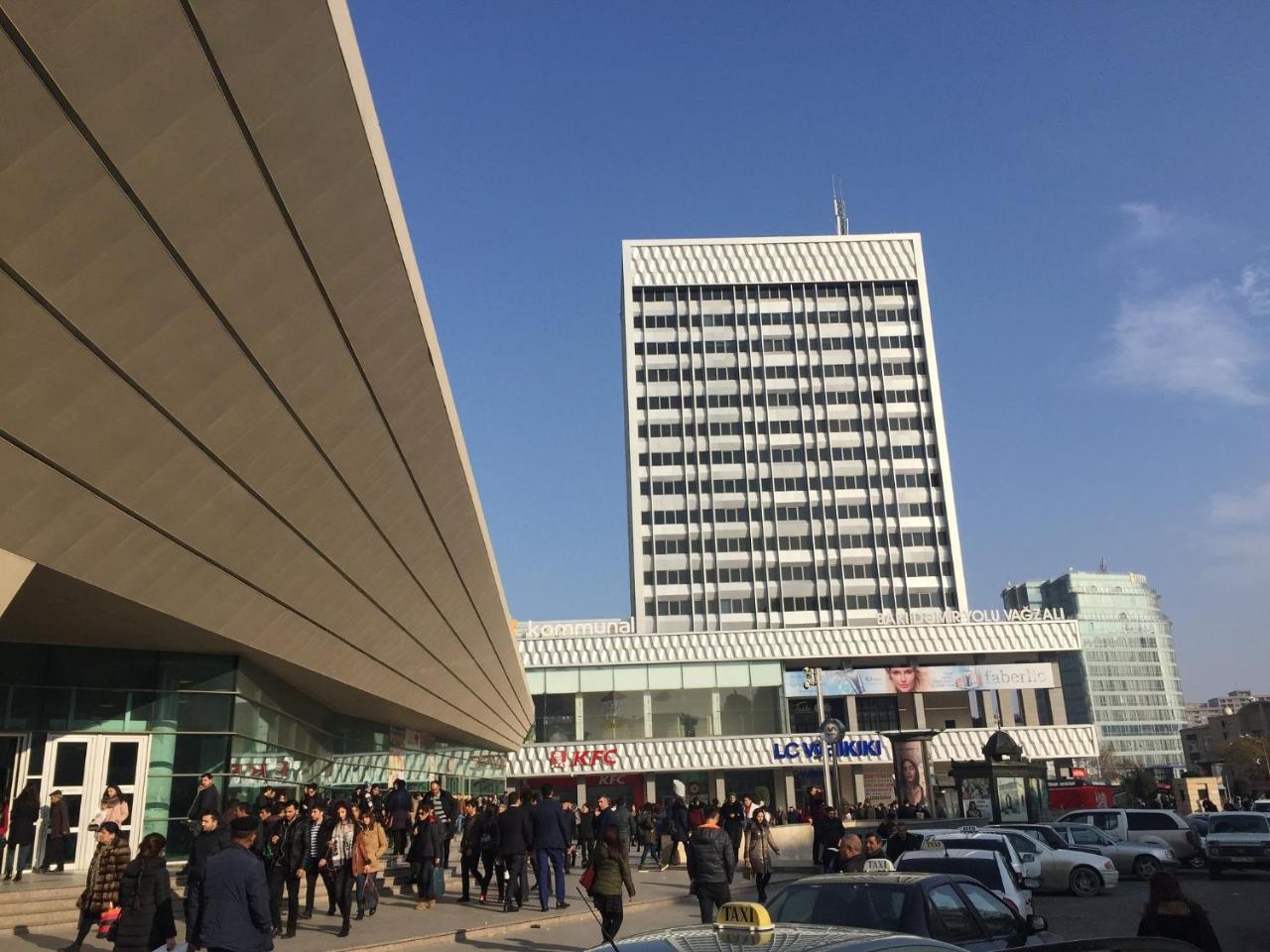 Demir Yol Plaza Hotel Baku Zewnętrze zdjęcie