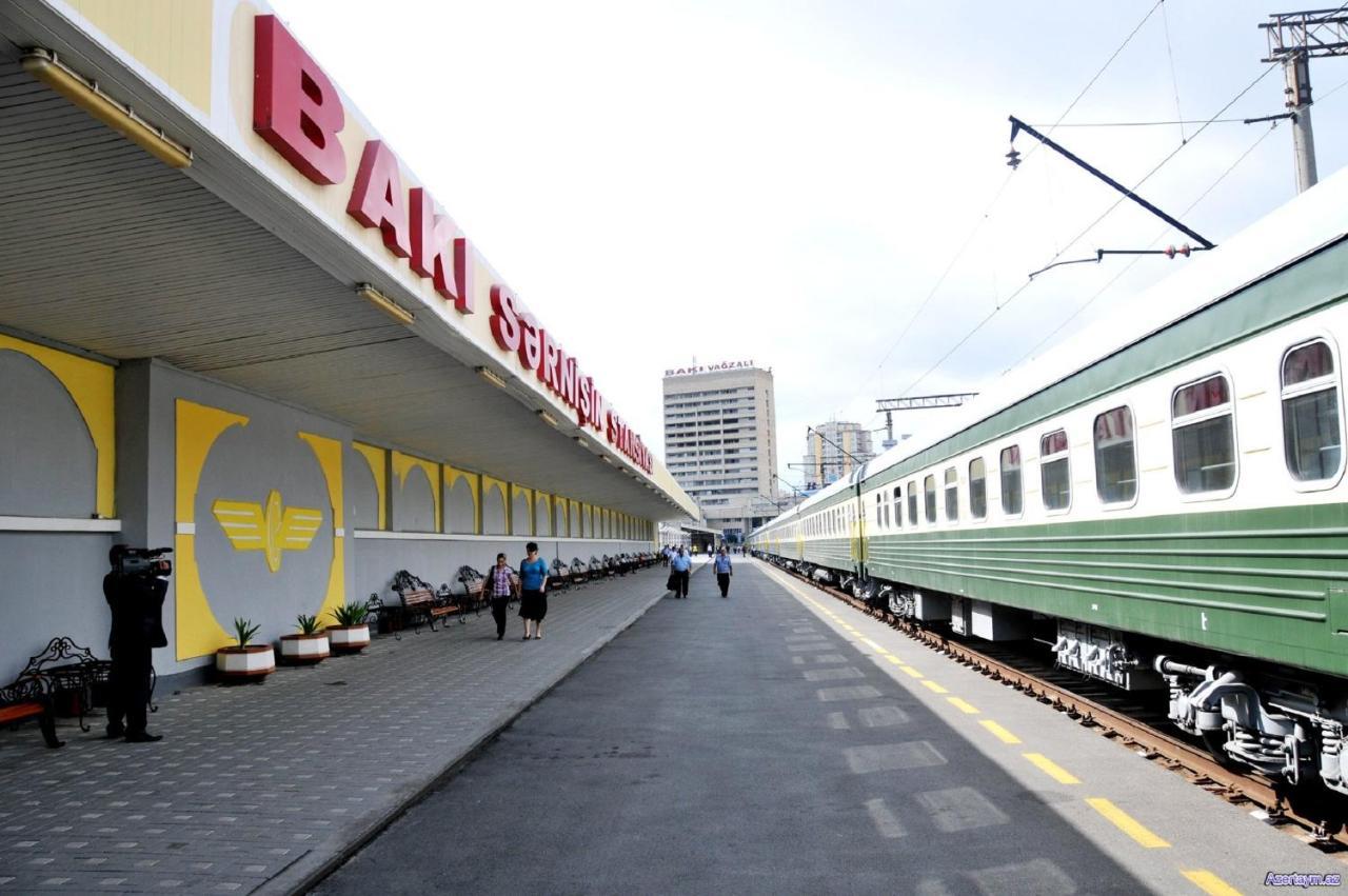 Demir Yol Plaza Hotel Baku Zewnętrze zdjęcie