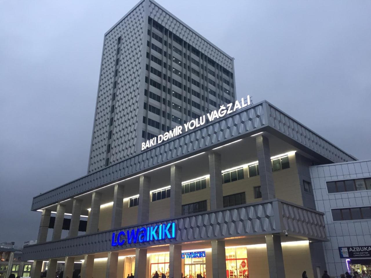 Demir Yol Plaza Hotel Baku Zewnętrze zdjęcie
